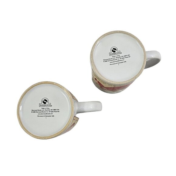 SHARE THE SPIRIT Angel 10 Oz Ceramic Mugs Cups – Set of 2 - Picture 5 of 16